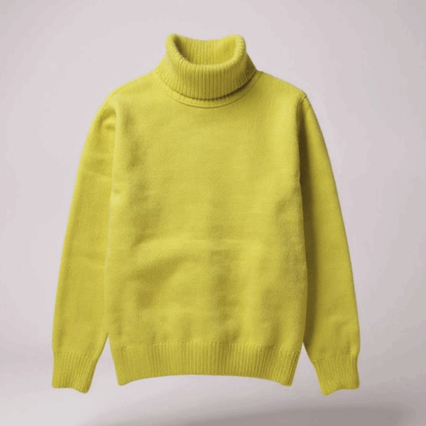 GIANNI LUPO Maglia Dolcevita in ciniglia GL536S OLIO