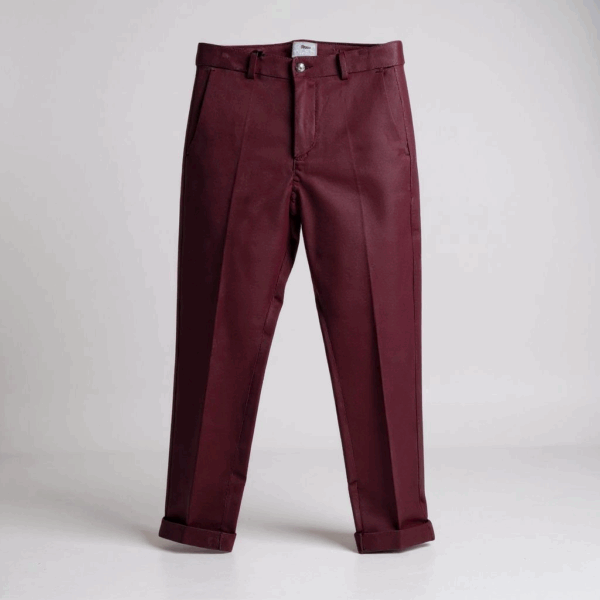 OVERD Pantalone Chino P10 Bordeaux